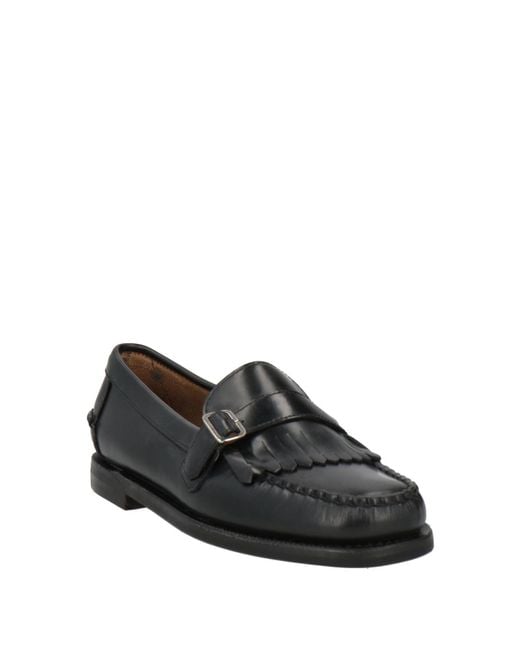 Sebago Black Loafers Leather