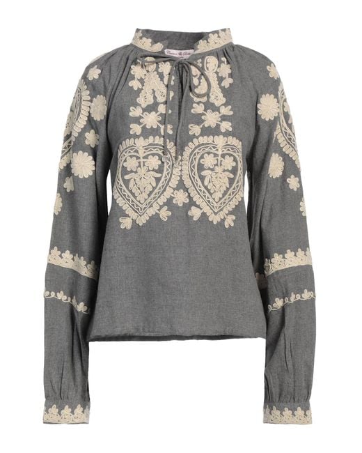 Top CONNOR & BLAKE de color Gray