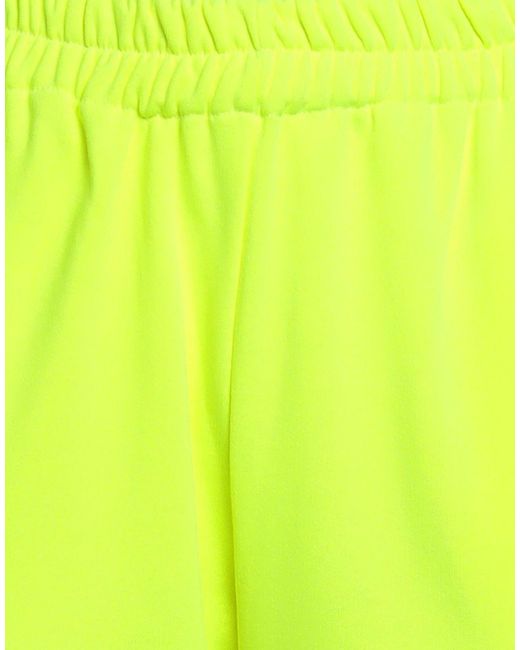5 PROGRESS Yellow Pants Polyester, Cotton