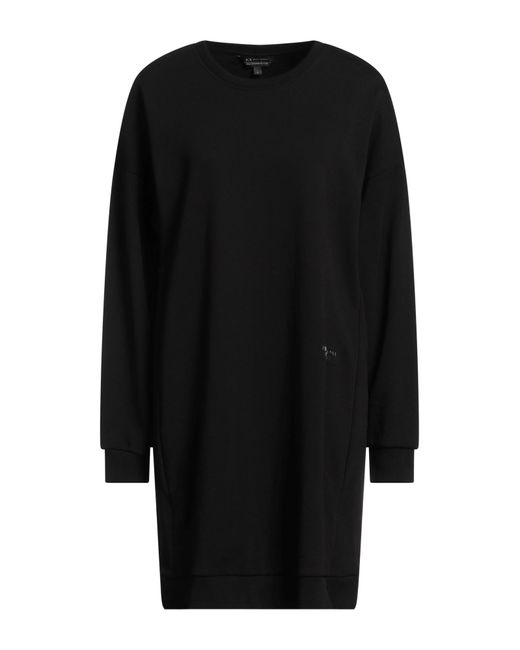 ARMANI EXCHANGE Black Mini Dress