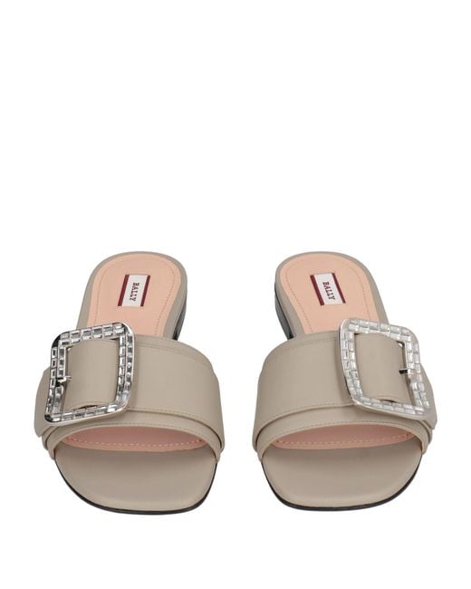Bally White Sandals