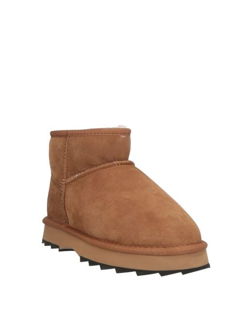 EMU Brown Ankle Boots