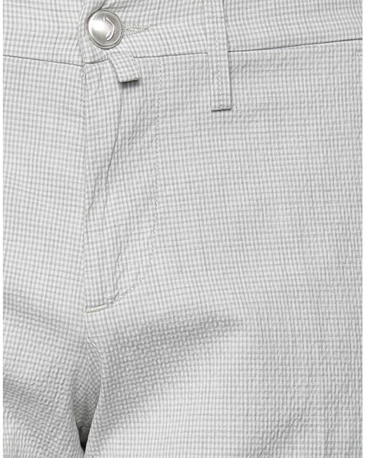 Jacob Coh?n Gray Light Pants Cotton, Elastane for men