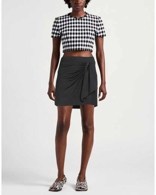 8pm Black Mini Skirt