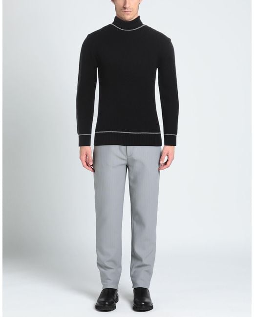 Jurta Black Turtleneck for men