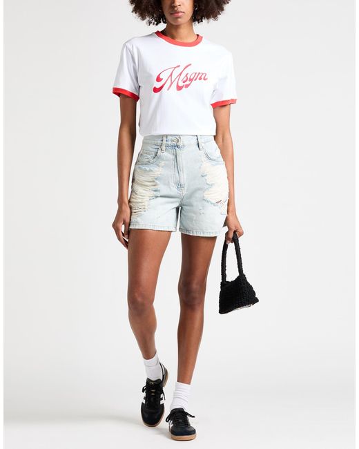 Camiseta MSGM de color White
