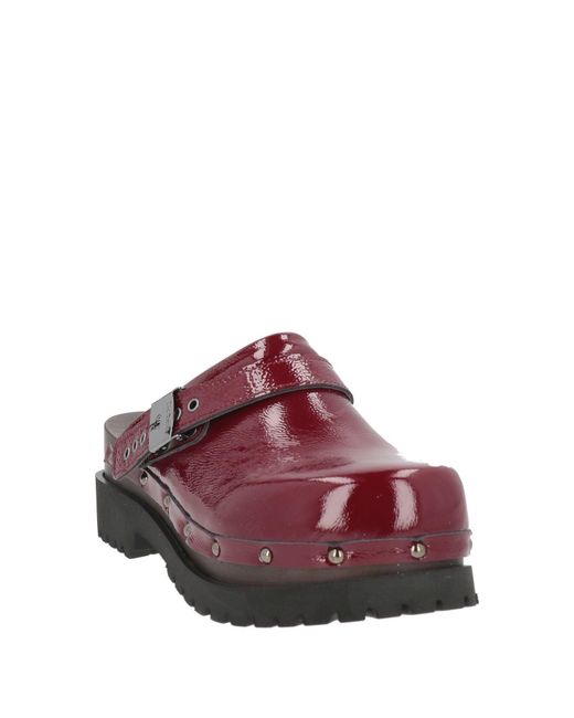 Scholl Purple Mules & Clogs