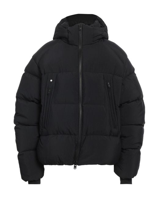 Y-3 Black Puffer Recycled Polyamide for men