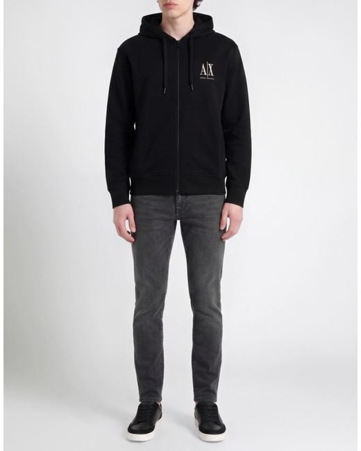 ARMANI EXCHANGE Blue Sweatshirt for men