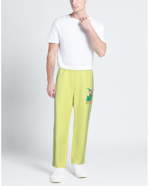 Pantalone di Gcds in Yellow da Uomo