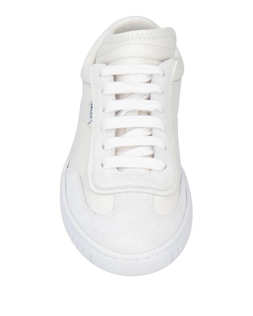 Bally White Sneakers Calfskin