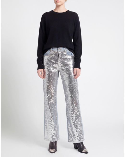 Maje Gray Jeans Cotton, Elastane