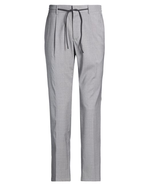 Paoloni Gray Pants for men
