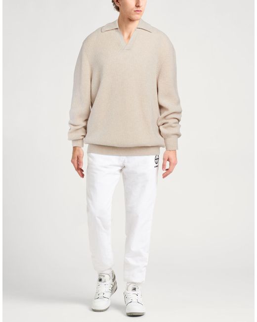Pullover Gran Sasso de hombre de color White