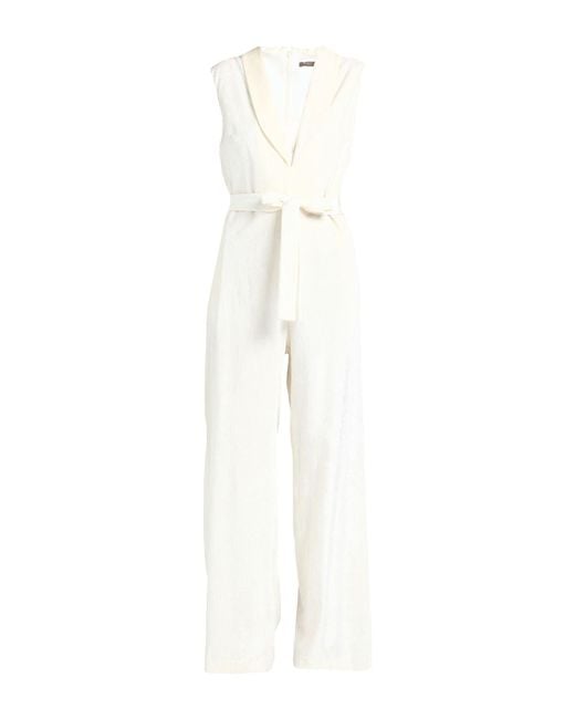 Peserico White Jumpsuit