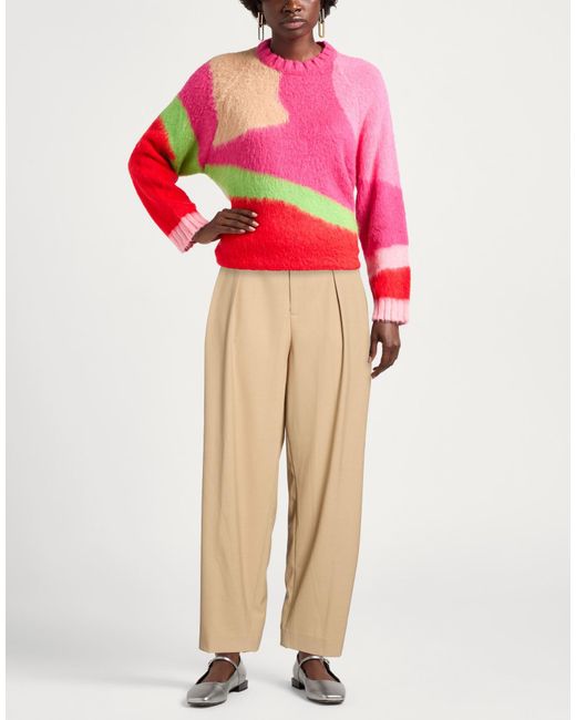 Closed Natural Sand Pants Polyester, Virgin Wool, Elastane