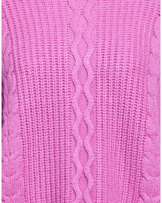Marella Pink Sweater Viscose, Polyester, Polyamide