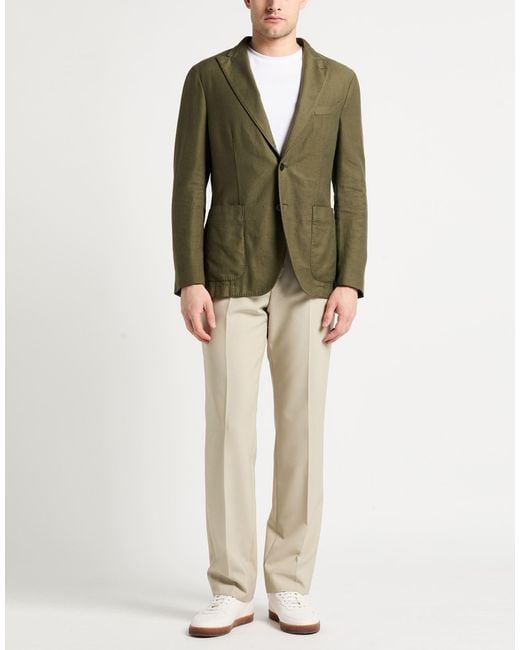 Boglioli Green Blazers for men