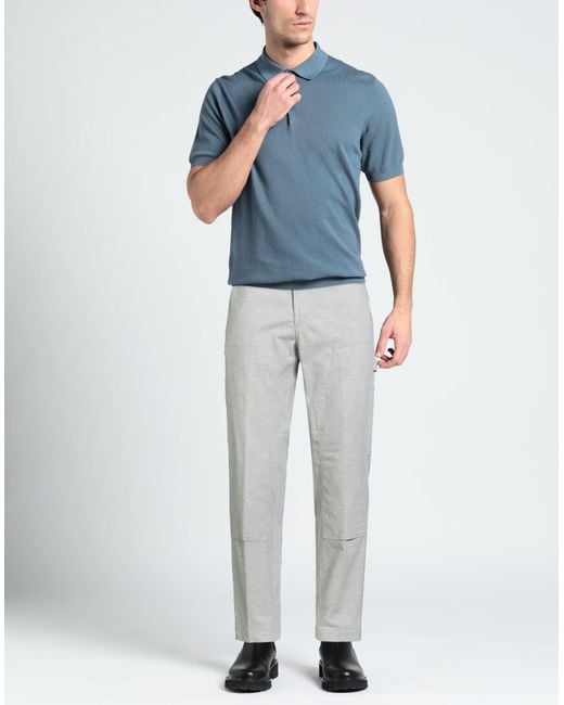 Myths Gray Light Pants Cotton, Elastane for men