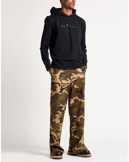 Kiton Black Sweatshirt for men