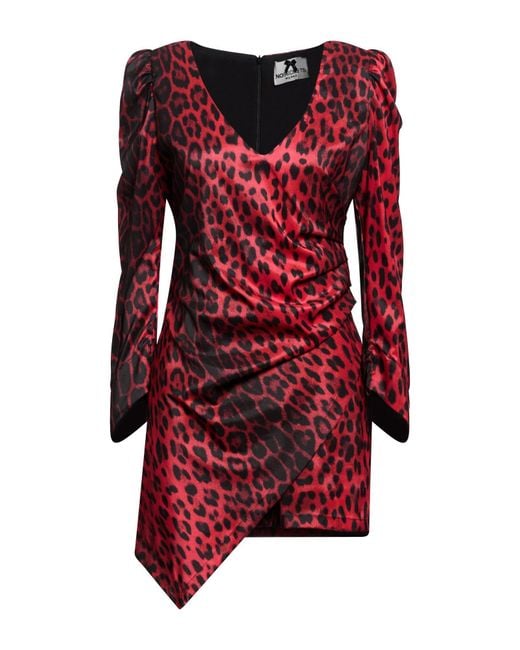 No Secrets Red Mini Dress Polyester