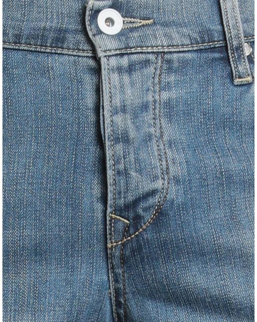 0/zero Construction Blue Denim Shorts for men