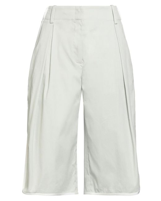 Eleventy White Shorts & Bermuda Shorts Cotton, Polyamide, Elastane