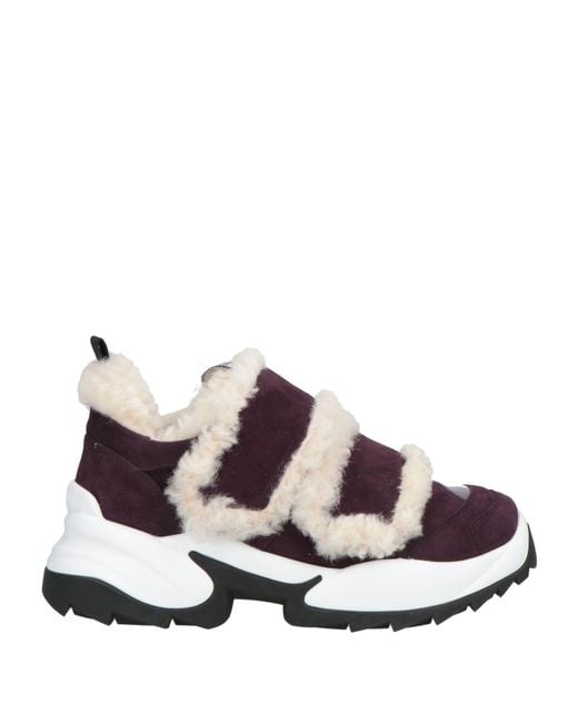 Sergio Rossi Multicolor Sneakers Shearling