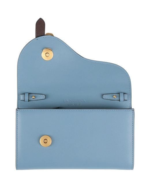 La Martina Blue Crossbody Wallet
