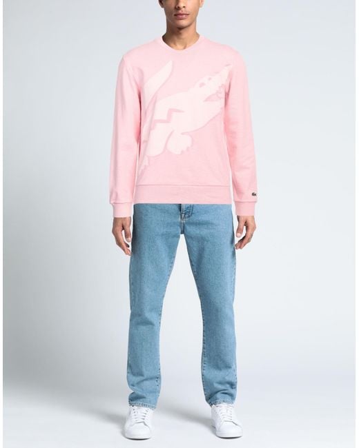 Sweat 2025 lacoste rose