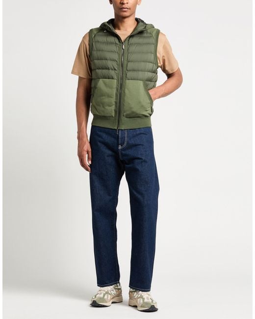 Chompa Sin Mangas Moorer de hombre de color Green