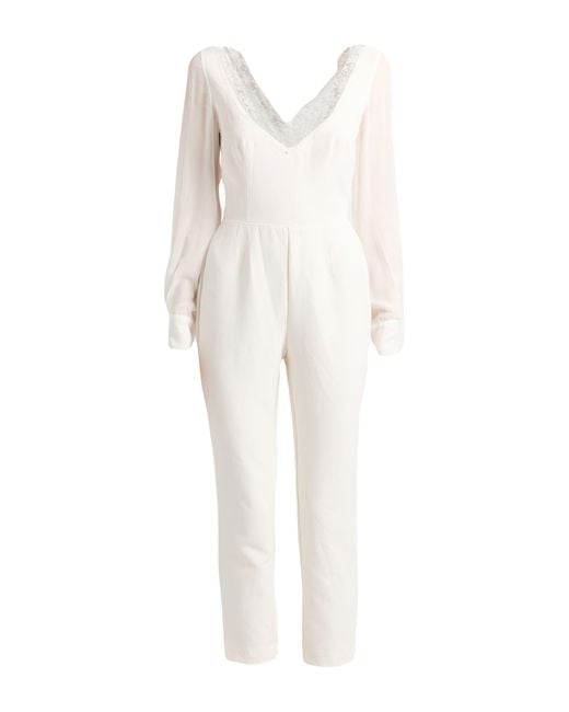 Ermanno Scervino White Jumpsuit