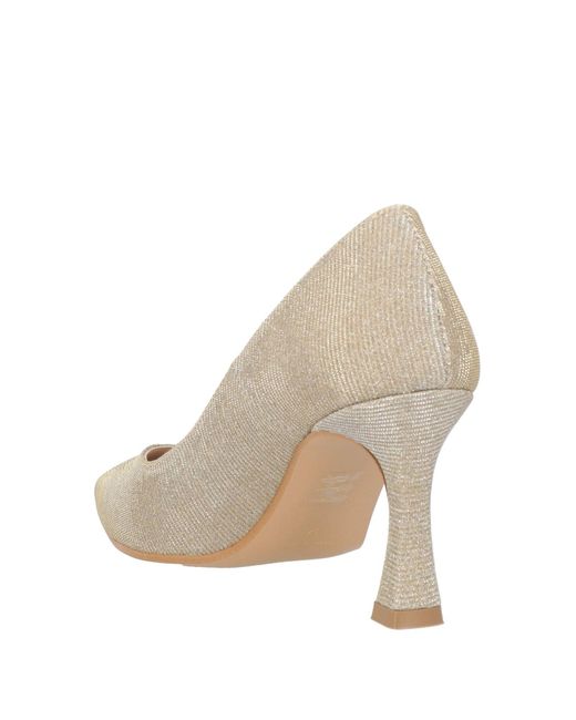 Divine Follie White Pumps Textile Fibers