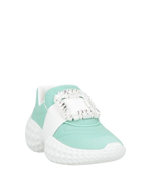 Roger Vivier Green Trainers