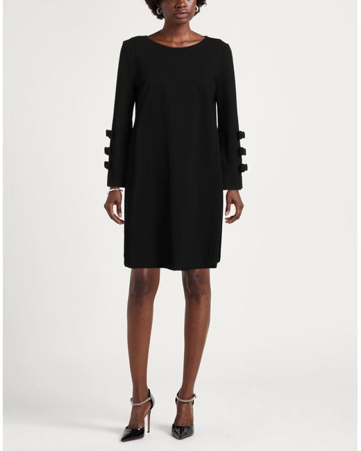 MEIMEIJ Black Mini Dress