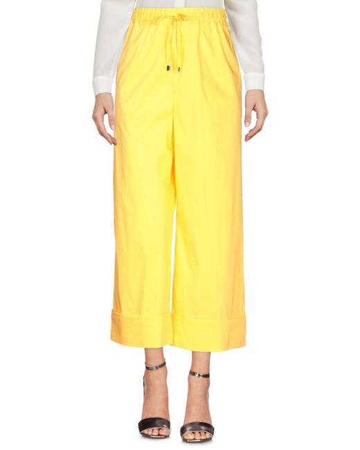Liviana Conti Yellow Pants