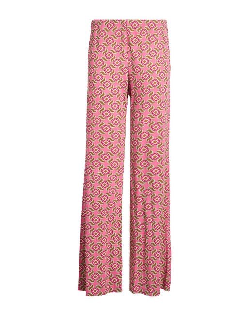 Maliparmi Pink Fuchsia Pants Viscose, Elastane
