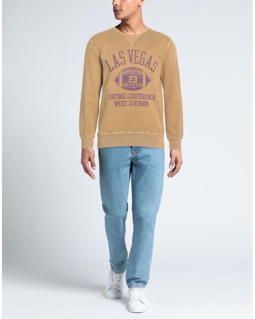 Bowery Supply Co. White Sweatshirt for men