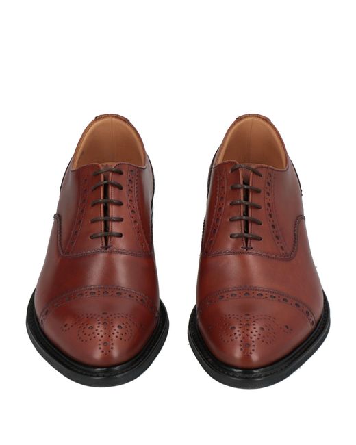 Church's Brown Waltham Lace-Up Shoes Leather for men