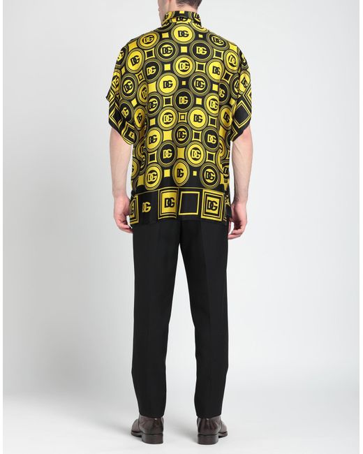 Camisa Dolce & Gabbana de hombre de color Yellow