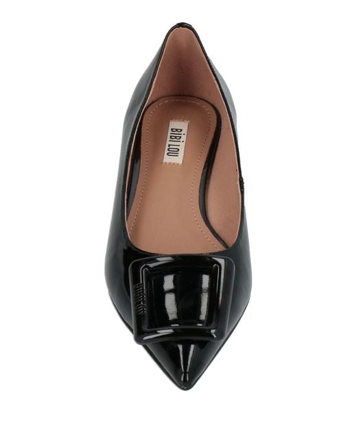 Bibi Lou Black Ballet Flats
