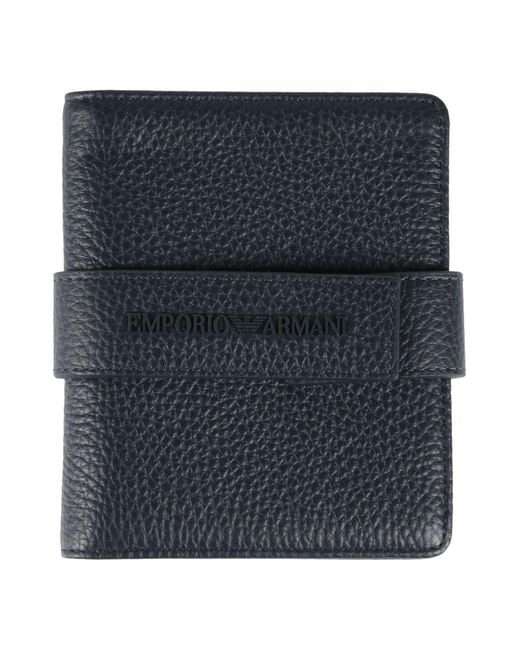 Emporio Armani Blue Wallet for men