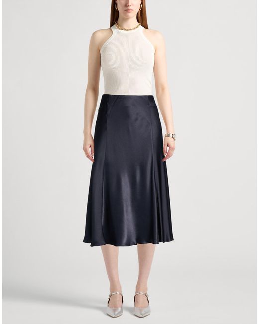 Alberta Ferretti Blue Midi Skirts