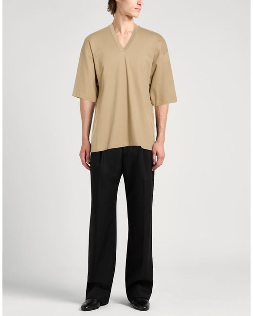 Fear Of God Natural Sand T-Shirt Viscose, Polyamide, Elastane for men
