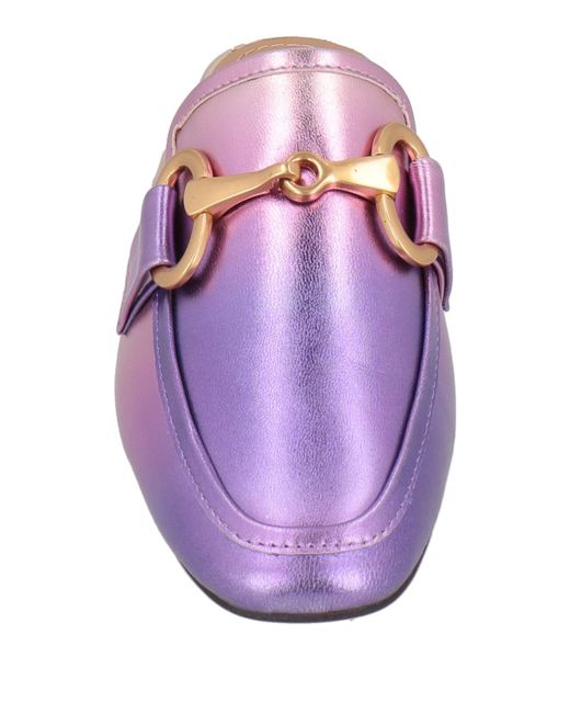 Bibi Lou Pink Mules & Clogs Leather