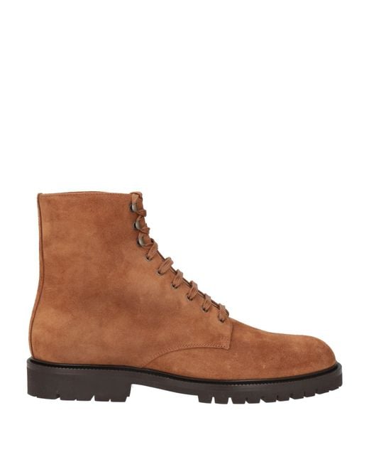Brunello Cucinelli Brown Ankle Boots for men