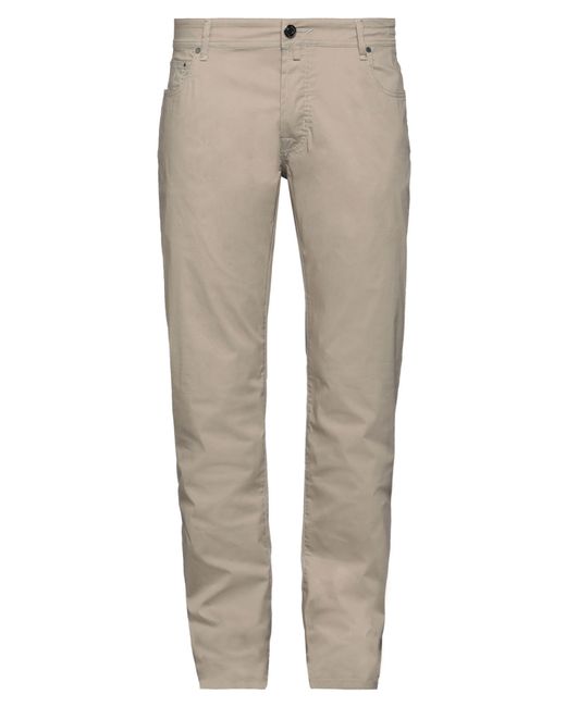Jacob Cohen Gray Pants Cotton, Polyamide, Elastane for men