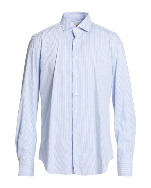 Xacus Blue Light Shirt Cotton, Polyamide, Elastane for men