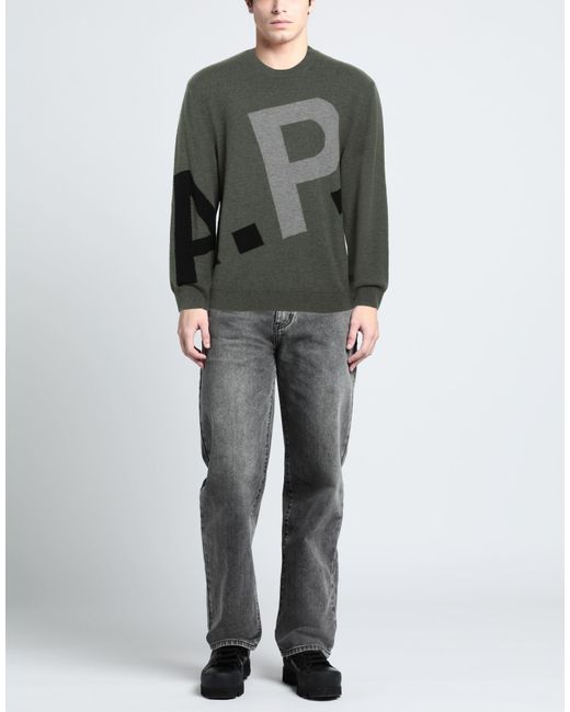Pullover A.P.C. de hombre de color Gray