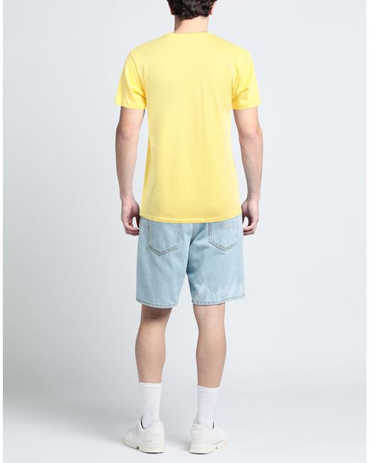 Camiseta Daniele Alessandrini de hombre de color Yellow